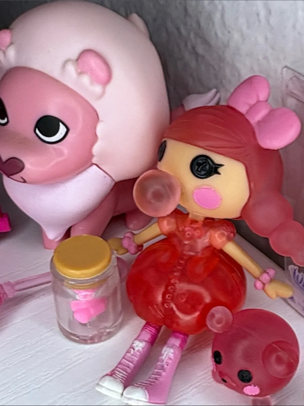 Lalaoopsy Bubble Gum Smack N Pop Pink Toy Bundle
